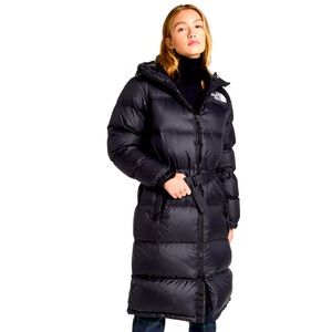 🖤THE NORTH FACE Women's Women's Nuptse Belted Long Parka
